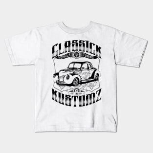 Hot Rod - Classic Kustomz (black) Kids T-Shirt